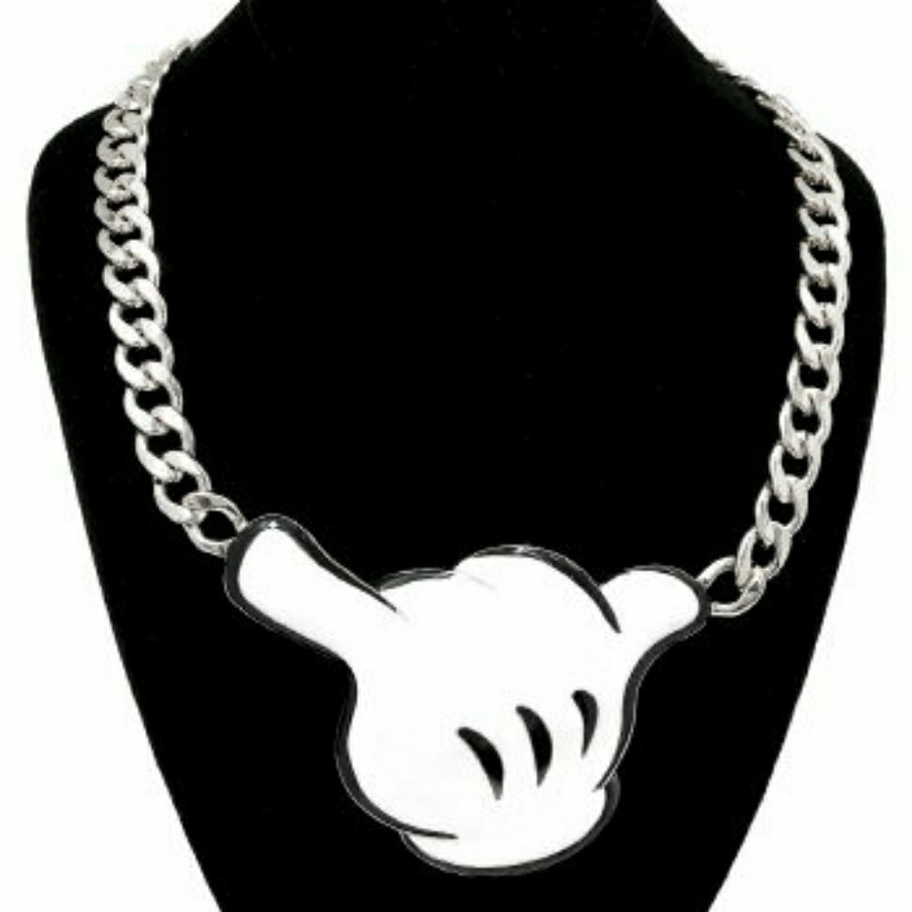 Cartoon Hand Necklace